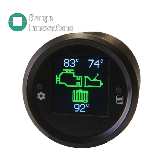 Engine, Transmission and Coolant Temperature Gauge