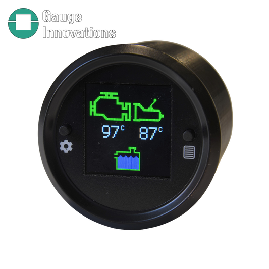 Engine, Transmission Temperature, Coolant Level Gauge