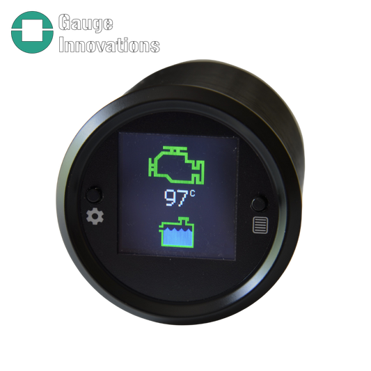 Engine Temperature and Coolant Level Gauge