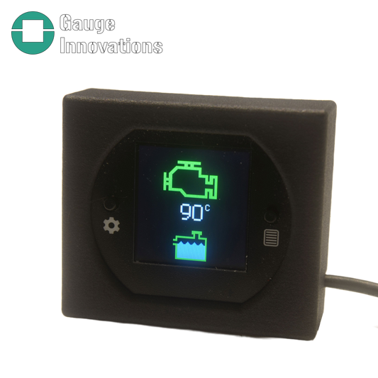 Engine Temperature and Coolant Level Dash Gauge