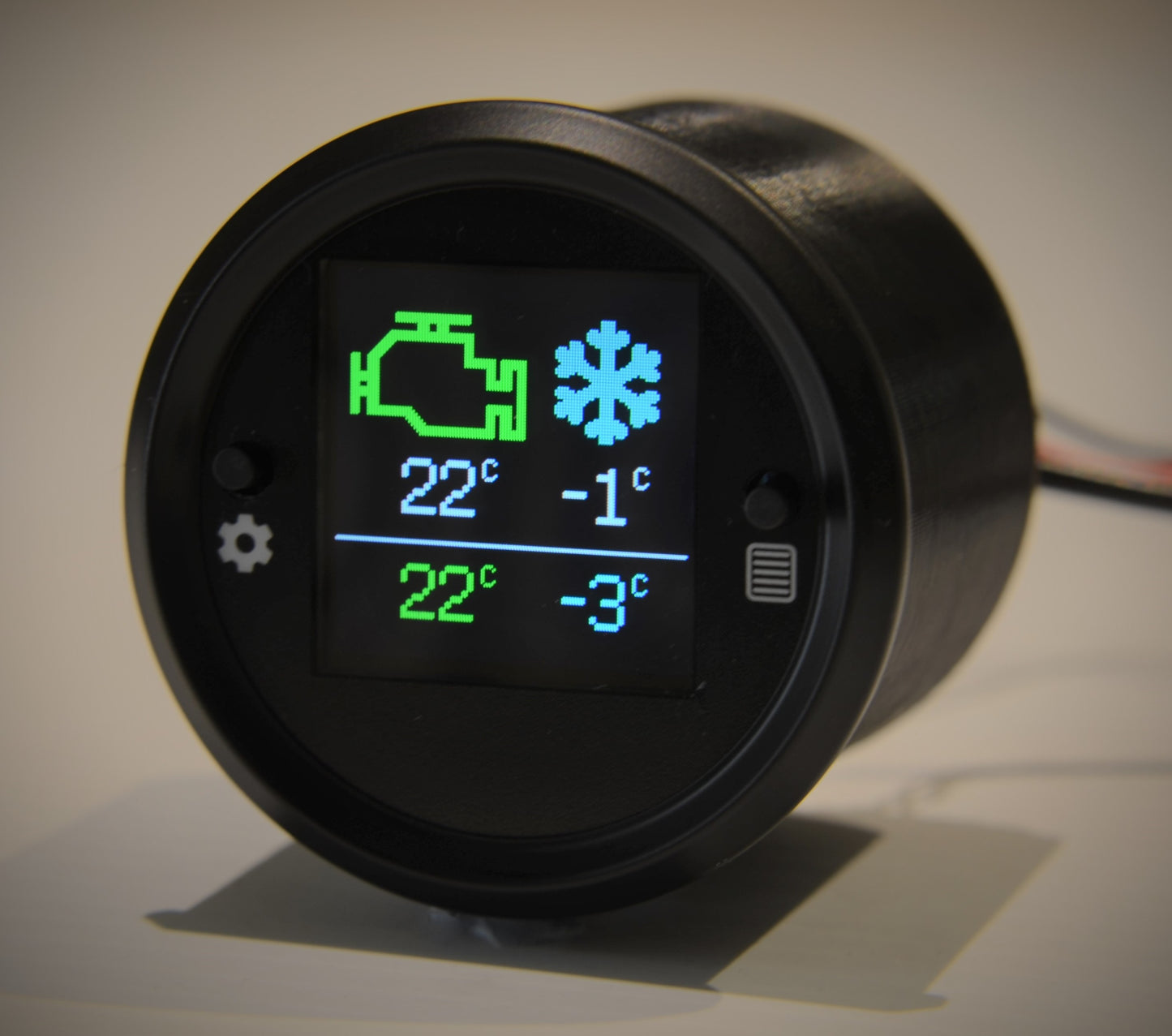 Engine and Ambient Temperature Gauge - Joe