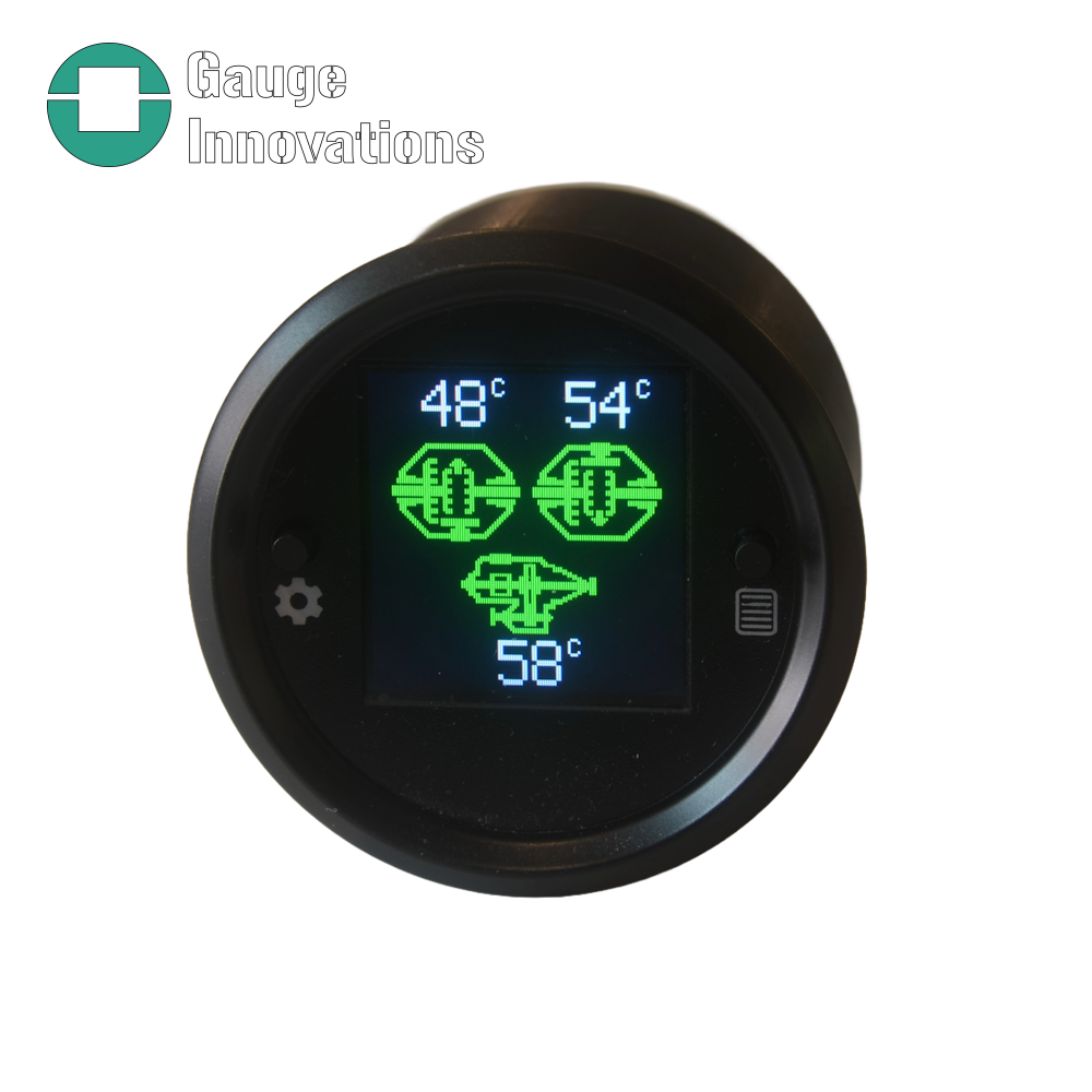 Front/Rear Differentials and Transfer Case Temperature Gauge