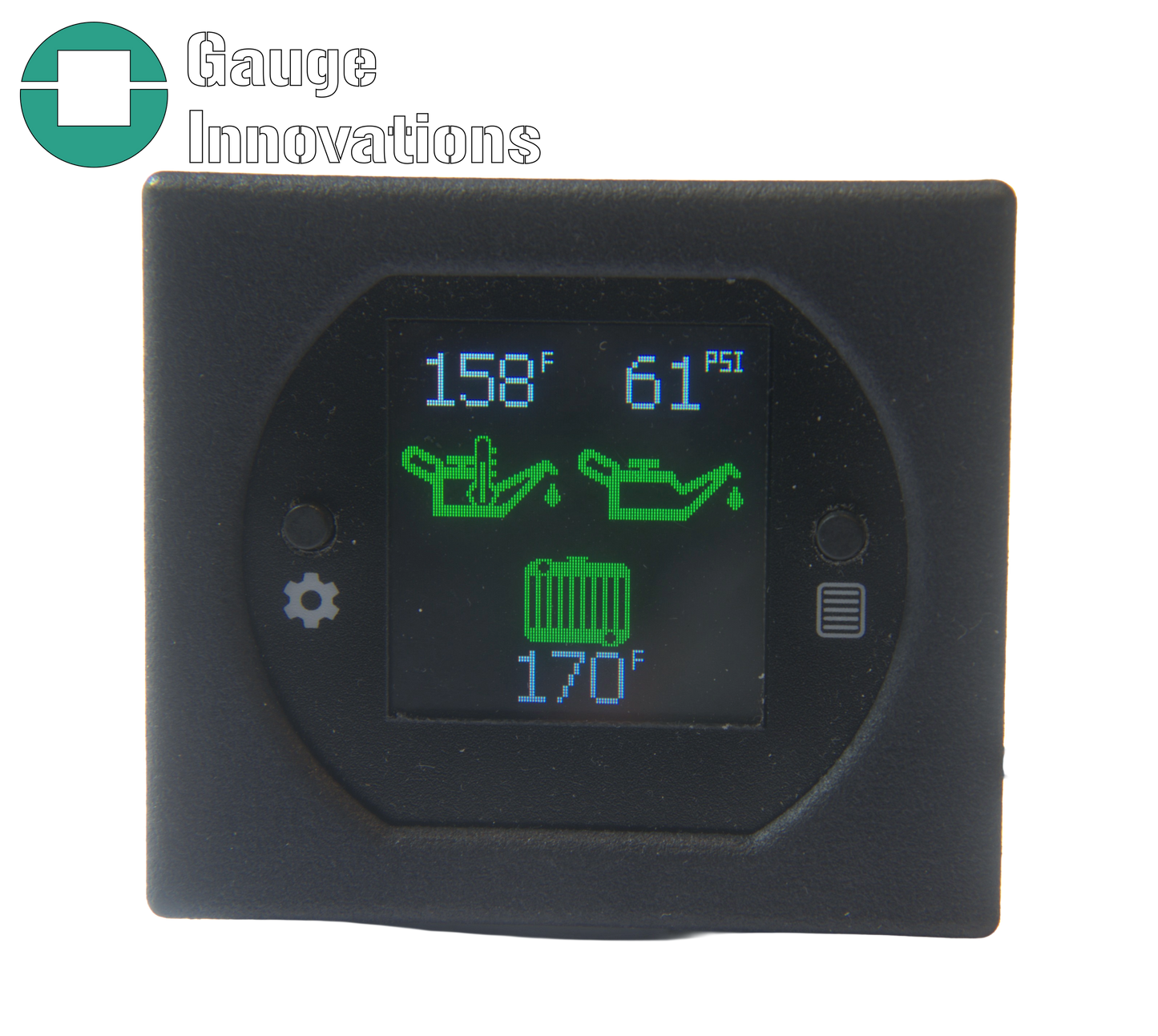 Oil Pressure, Oil Temperature and Coolant Temperature Dash Gauge