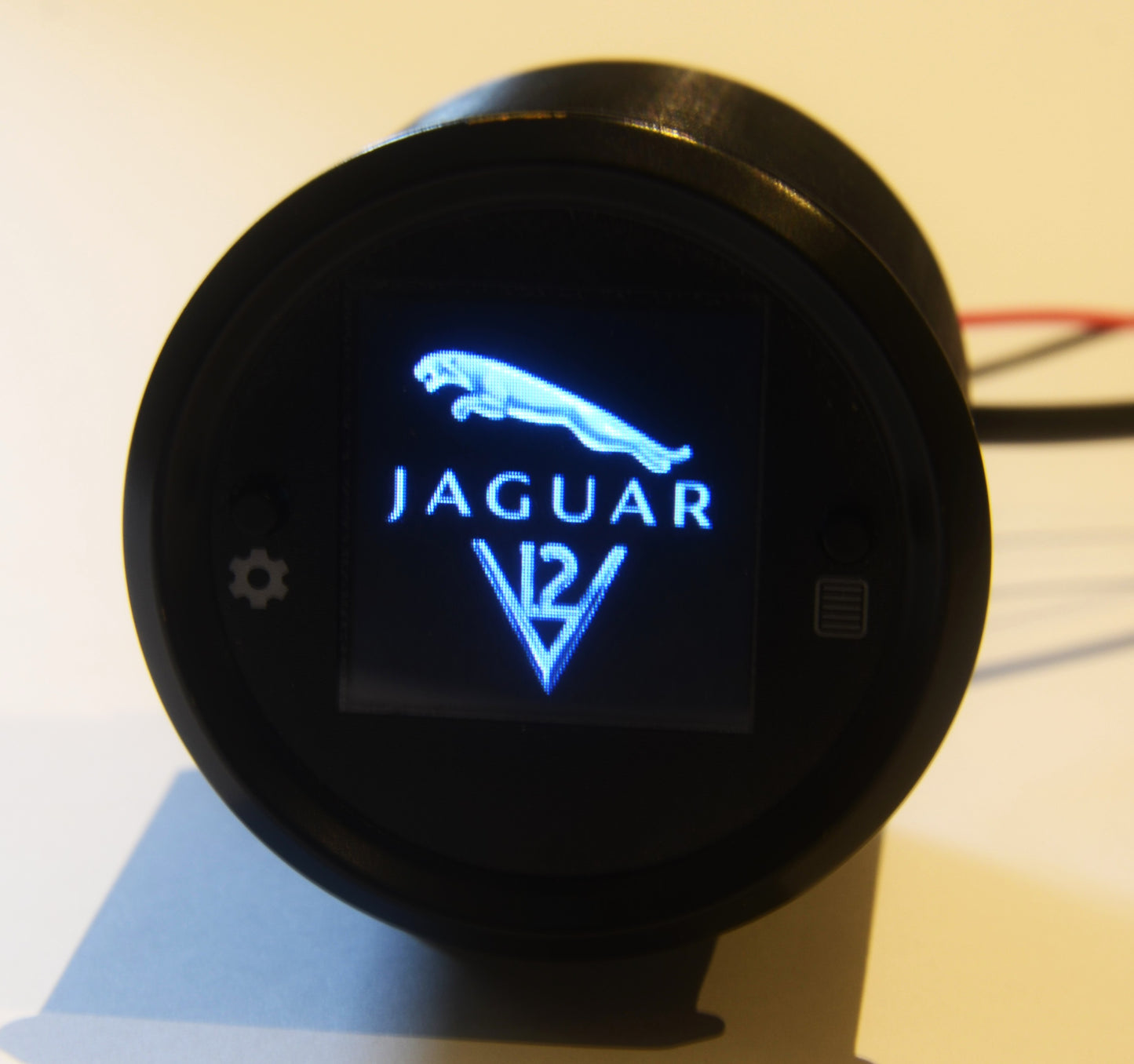 V12 Engine Head Temperature Gauge with visual/audible overheating alarms - Custom