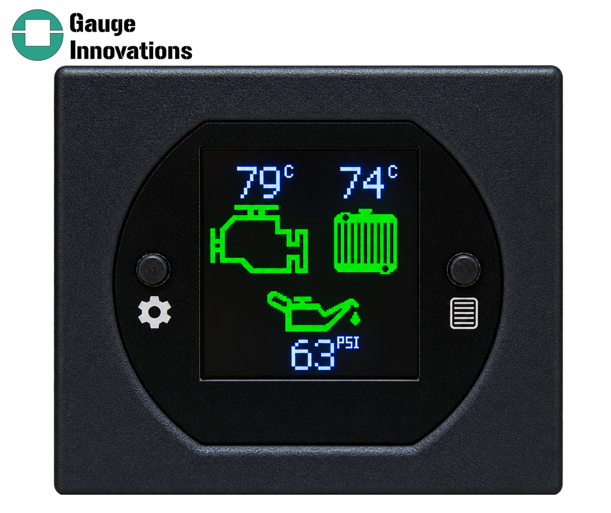 Engine and Coolant Temperature, Oil Pressure dash gauge - JM