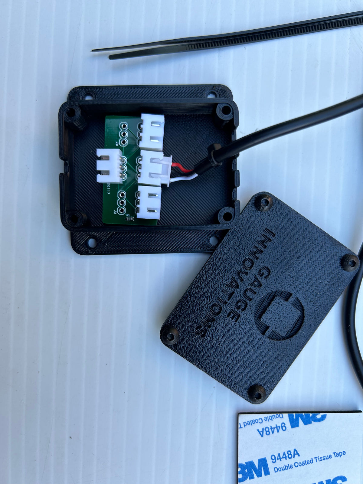 Oil Pressure and Temperature gauge - Syltech combined pressure/temperature sensor