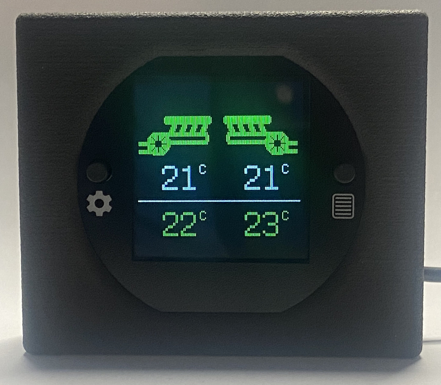 Dual EGT Temperature Gauge