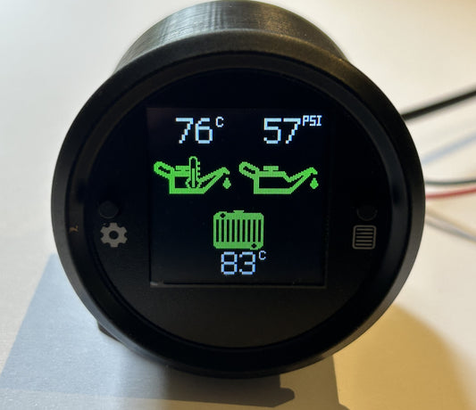 Oil Pressure, Oil Temperature and Coolant Temperature Gauge -Ahmad