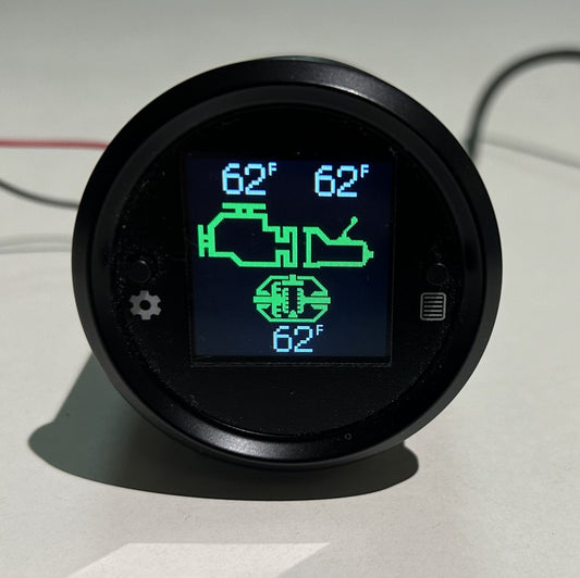 Engine, Transmission, Differential Temperature Gauge