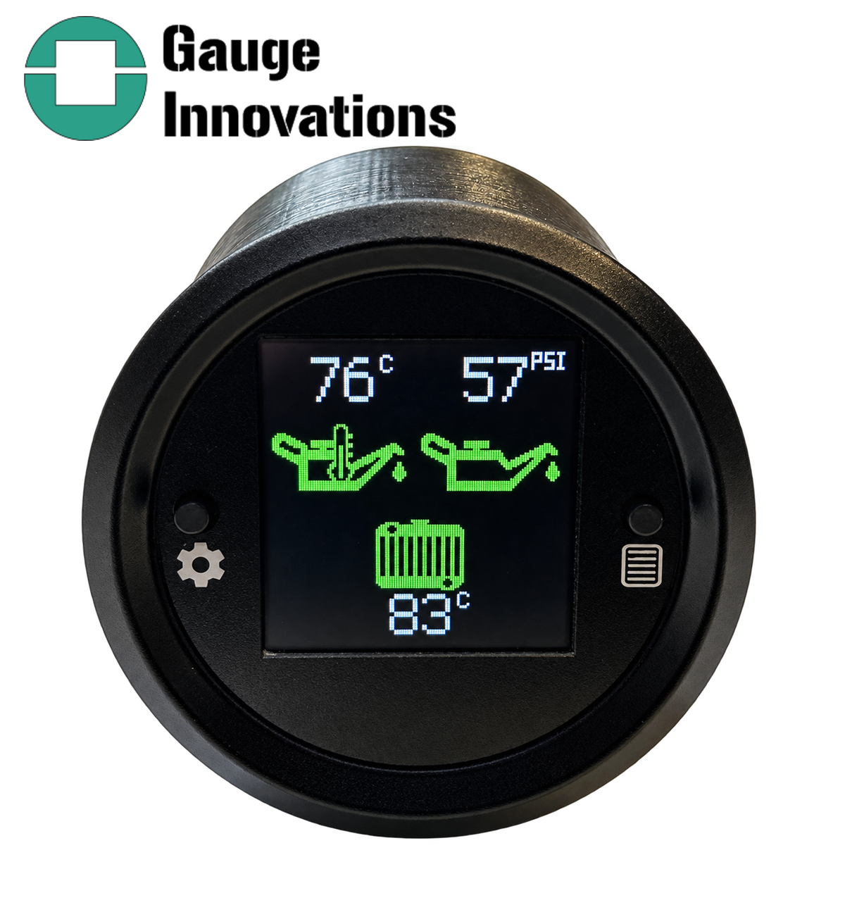 Oil Pressure, Oil Temperature and Coolant Temperature 52mm Gauge