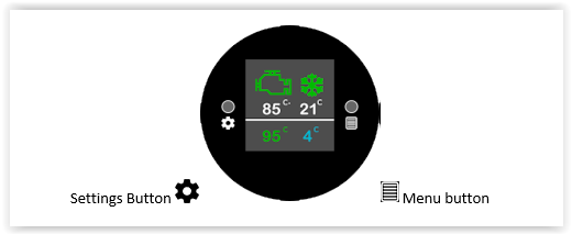 Engine and Ambient Temperature Gauge - Joe