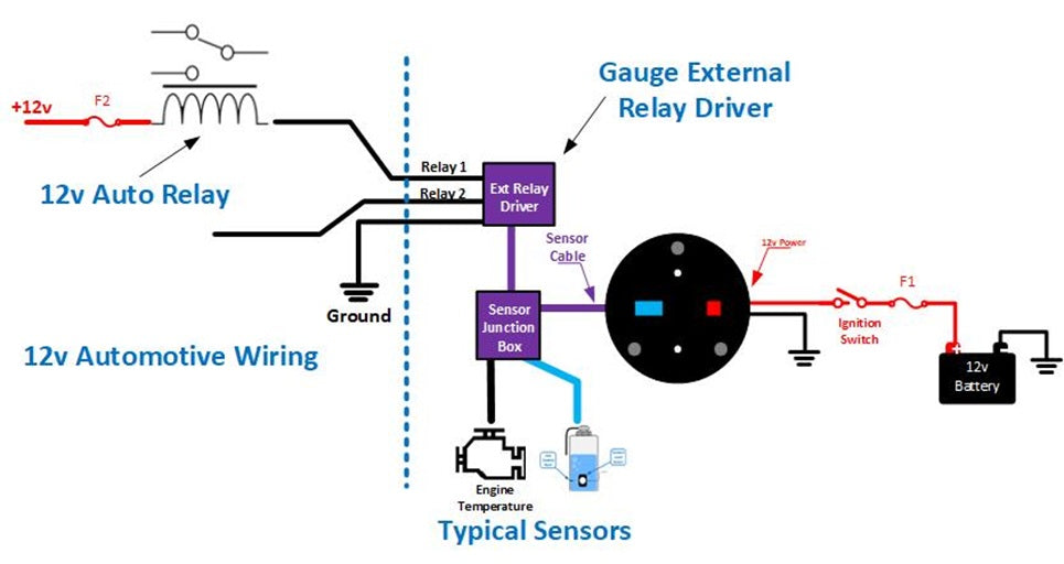 Gauge External Relay Driver