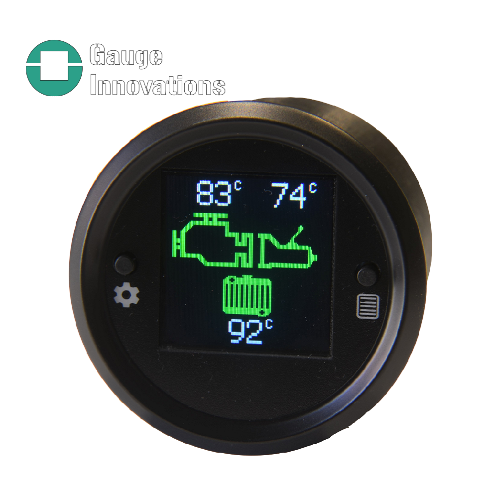 Engine, Transmission and Coolant Temperature Gauge