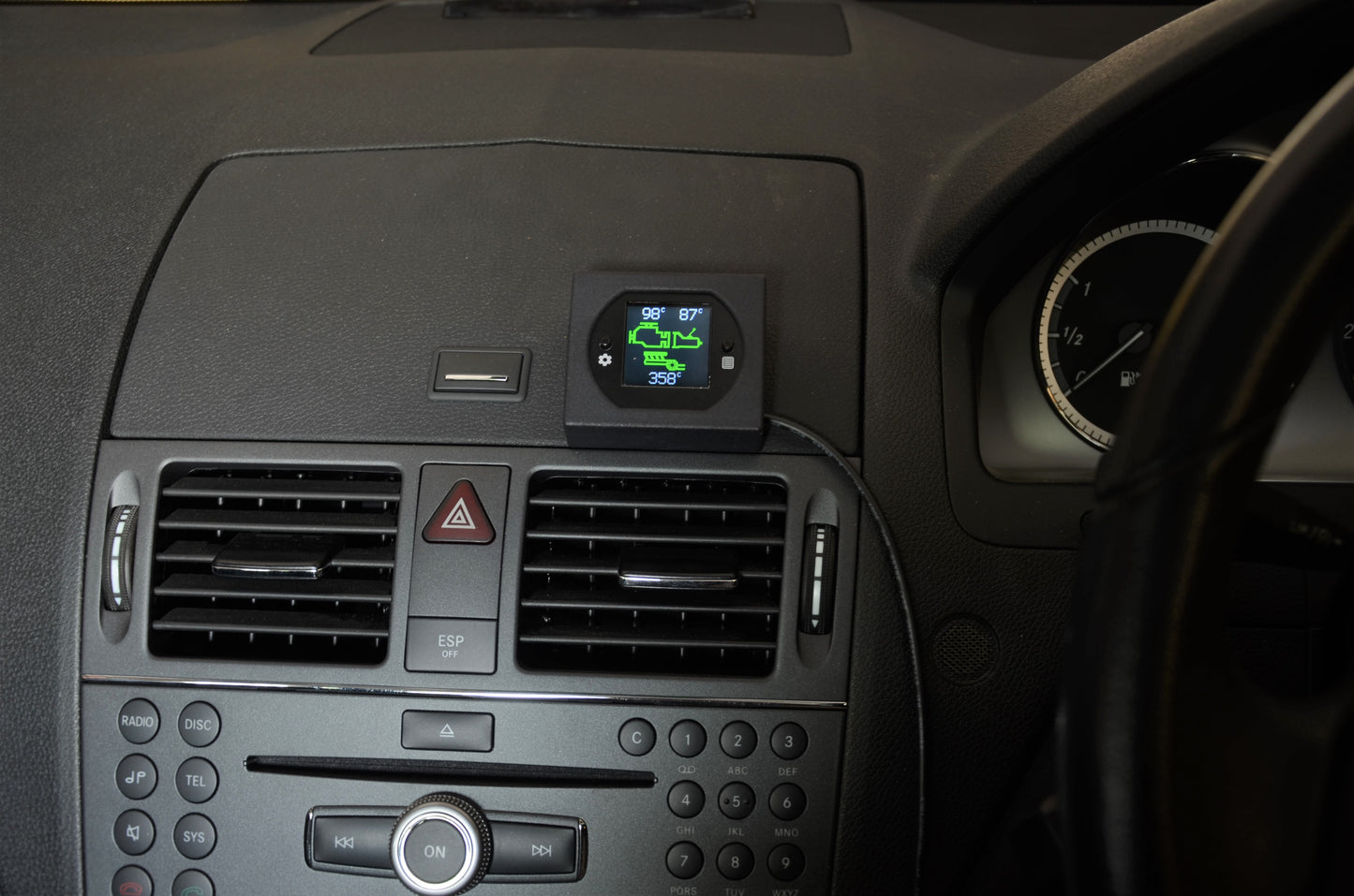 Engine, Transmission and EGT Temperature Dash Gauge