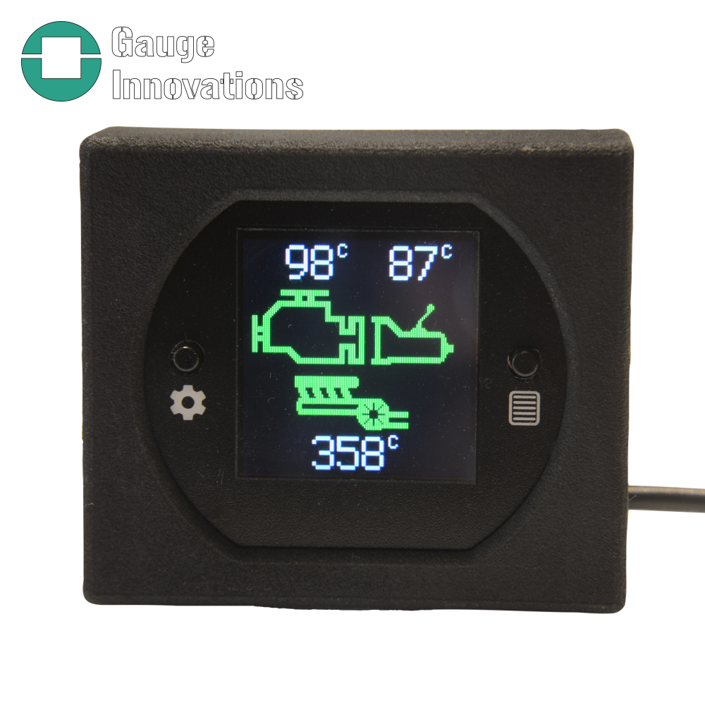 Engine, Transmission and EGT Temperature Dash Gauge